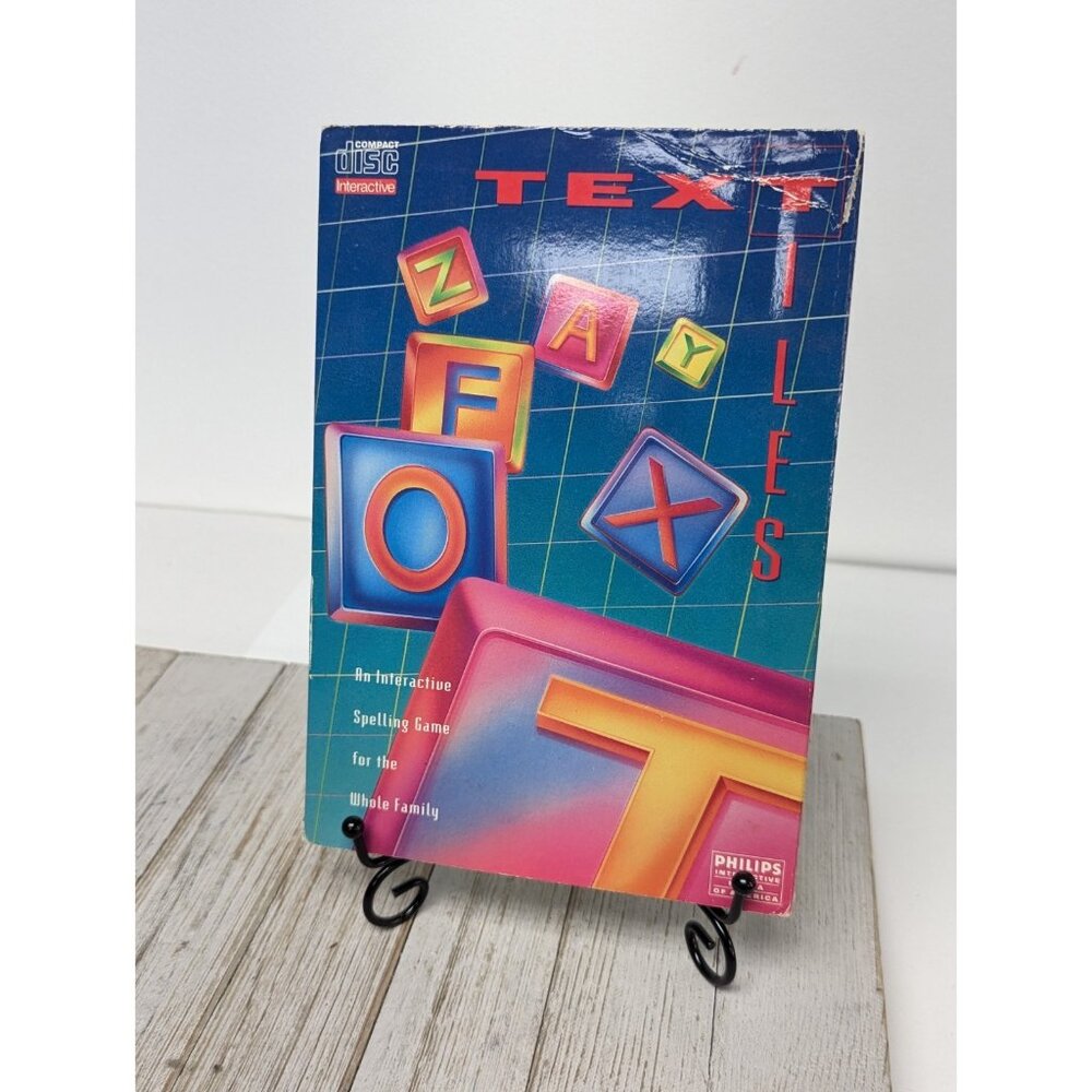 TexTiles Interactive Compact Disc Phillips CD-i